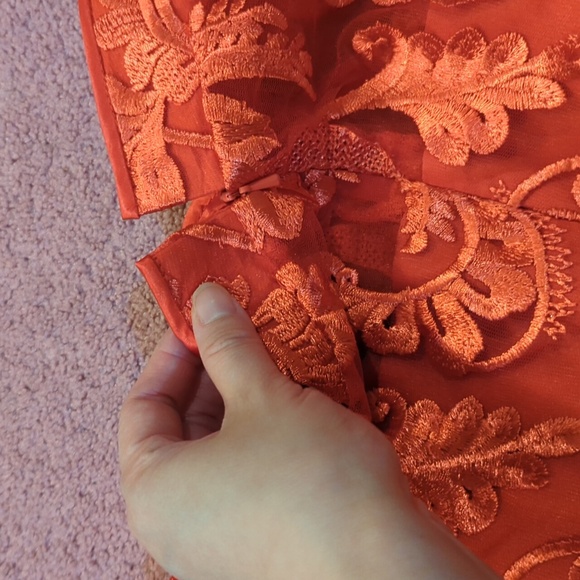 Red Tea Ceremony Dress - Picture 7 of 8